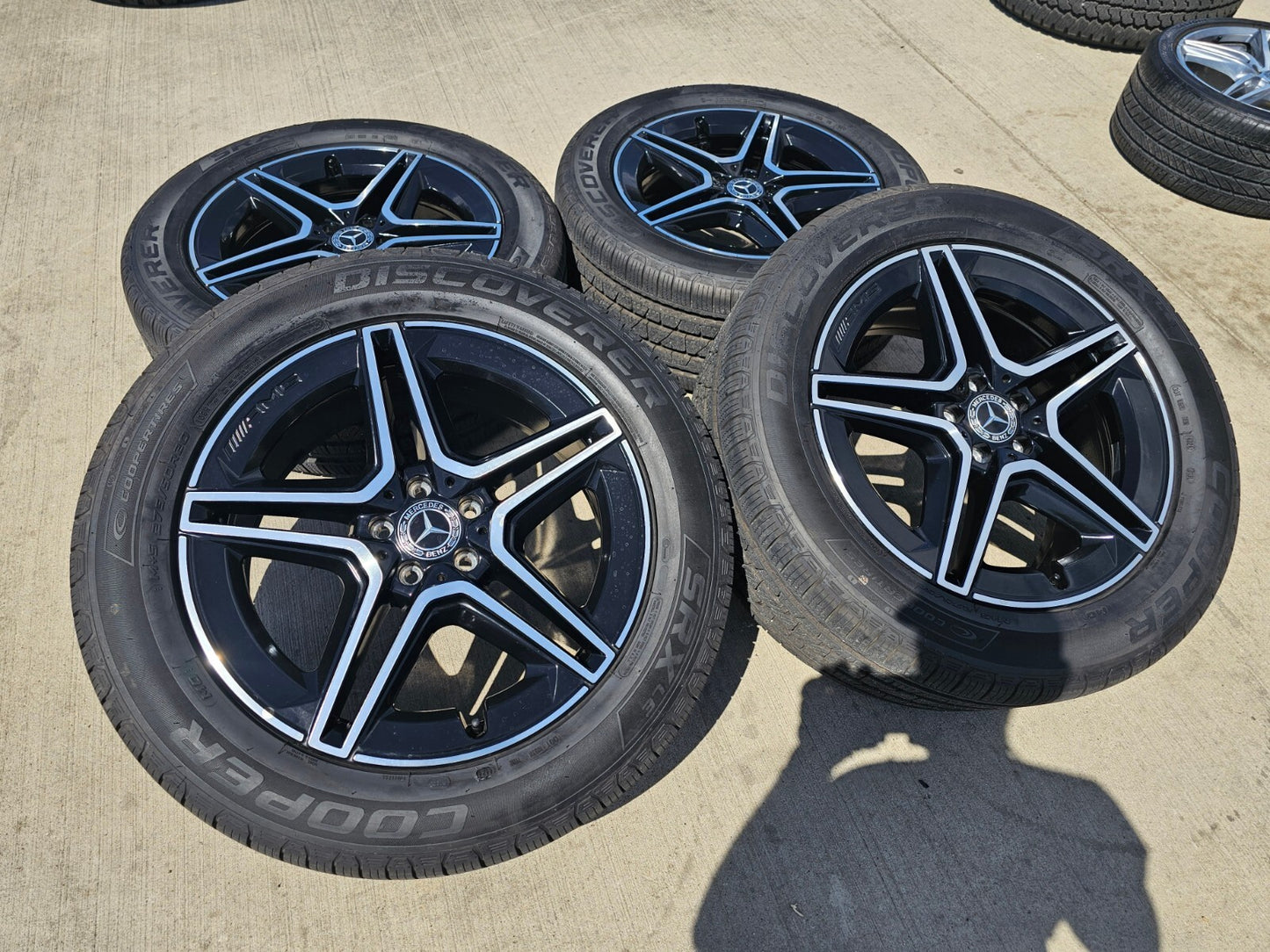 20" Mercedes GLE350 GLE450 AMG OEM 85758 85759 wheels rims tires NEW