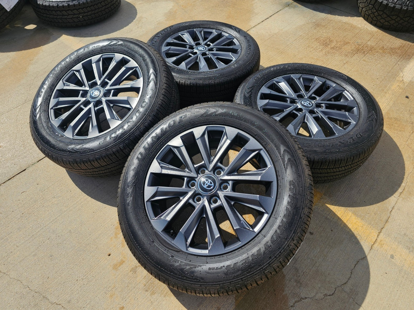 20" Toyota Land Cruiser OEM wheels rims 94057 Tundra Sequoia SET 2025 2026 NEW