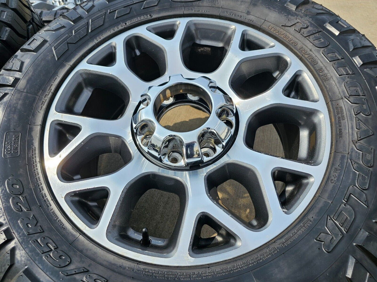 20" Ford F-250 F-350 OEM Lariat wheels rims 10292 tires 2022 2023 2024 NITTO