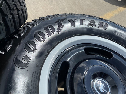 17" Ford Bronco HERITAGE Edition wheels rims SET white GOODYEAR 35"