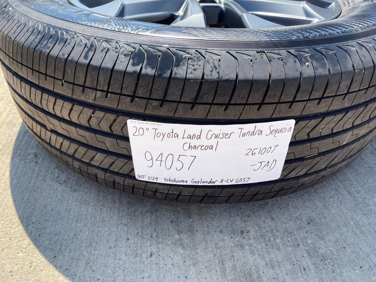 (5) 20" Toyota Land Cruiser OEM wheels rims 94057 Tundra Sequoia SET NEW