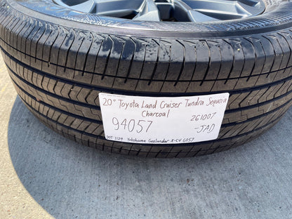 (5) 20" Toyota Land Cruiser OEM wheels rims 94057 Tundra Sequoia SET NEW