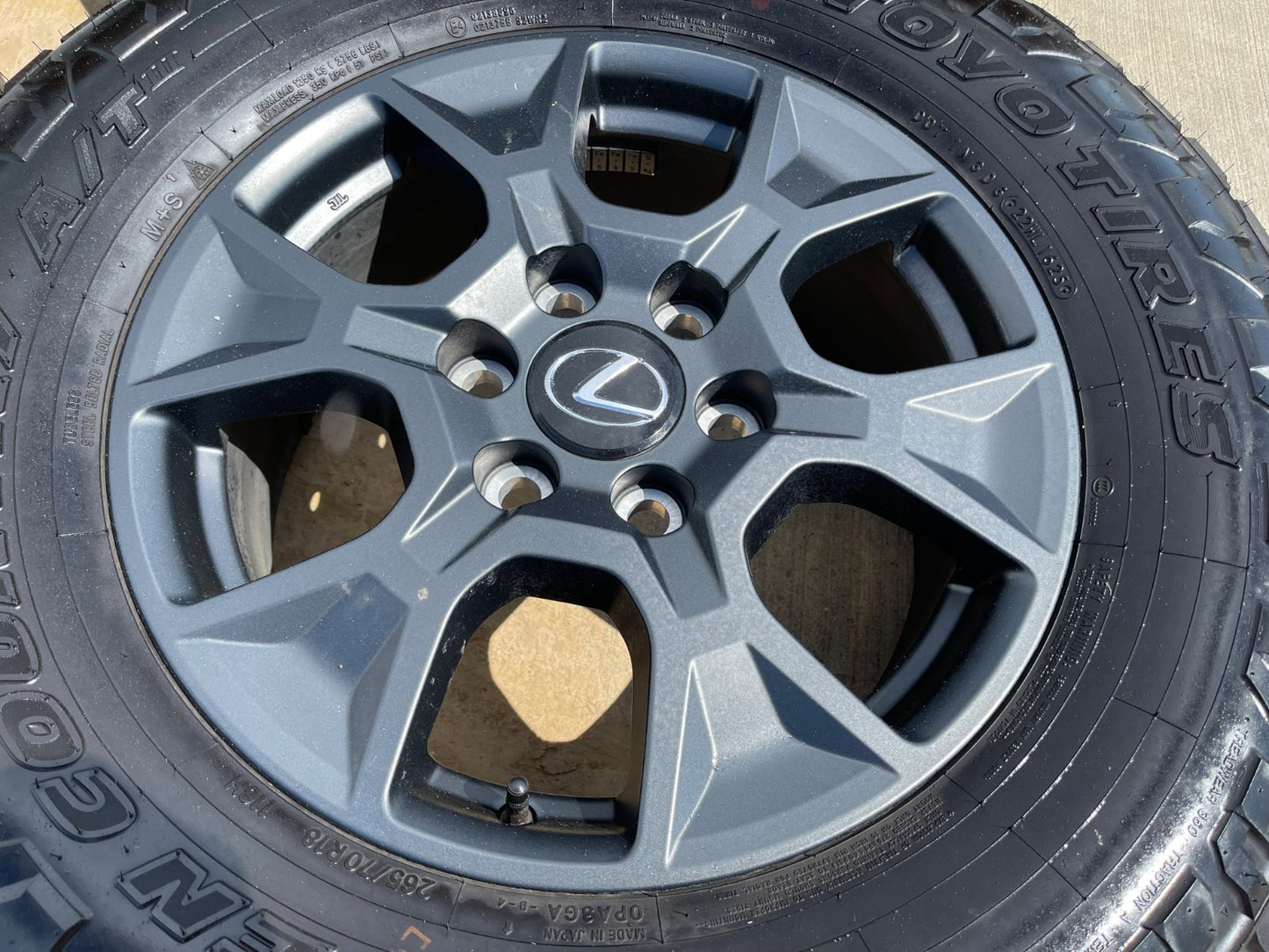 18" Toyota Tacoma TRD OEM 10544 wheels rims Land Cruiser Tundra SET TOYO A/T3