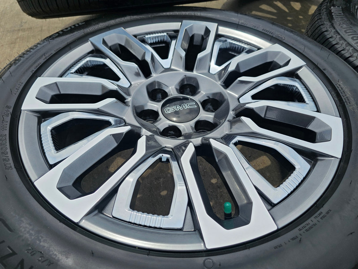 22" GMC Yukon Chevy Tahoe Escalade OEM 14133 95486 wheels rims 2026 2027 NEW