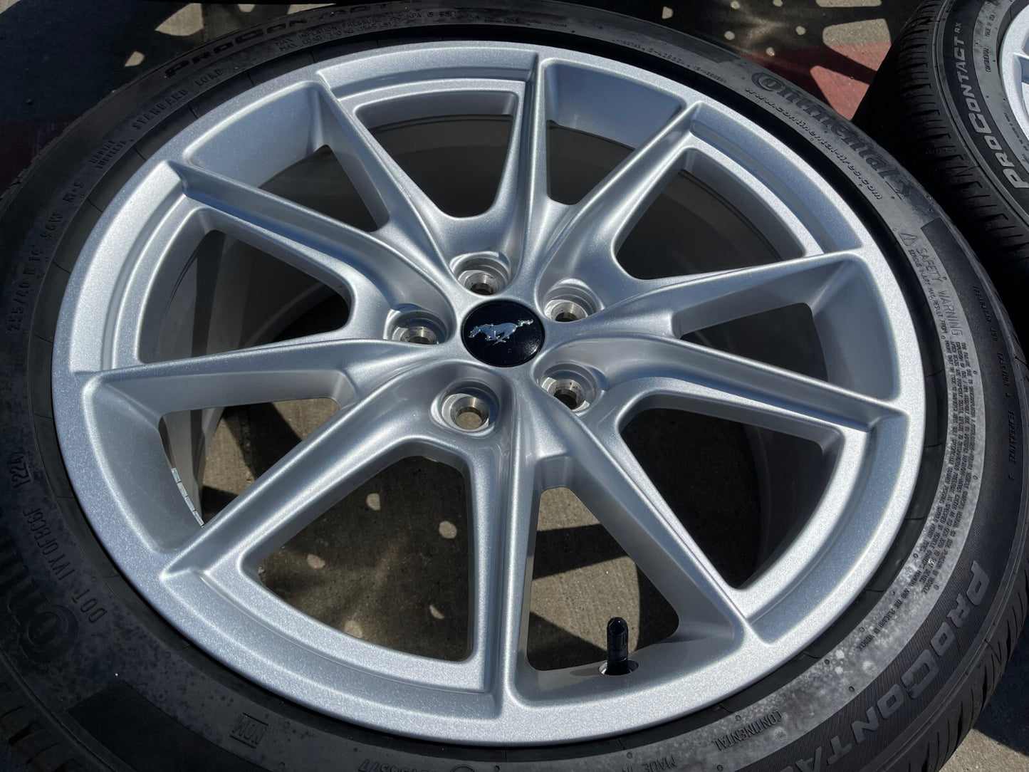 19" Ford Mustang Stealth GT OEM wheels rims 95759 tires 2023 2024 2025 2026 NEW