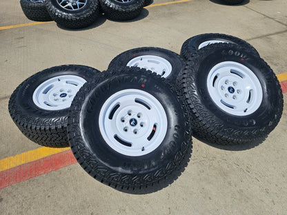 17" Ford Bronco HERITAGE Limited Edition wheels rims white 2025 35" NEW