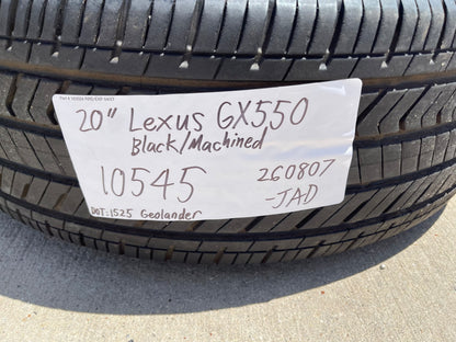 20" Toyota Land Cruiser Tundra OEM wheels rims 10545 Lexus GX550 LX600 SET