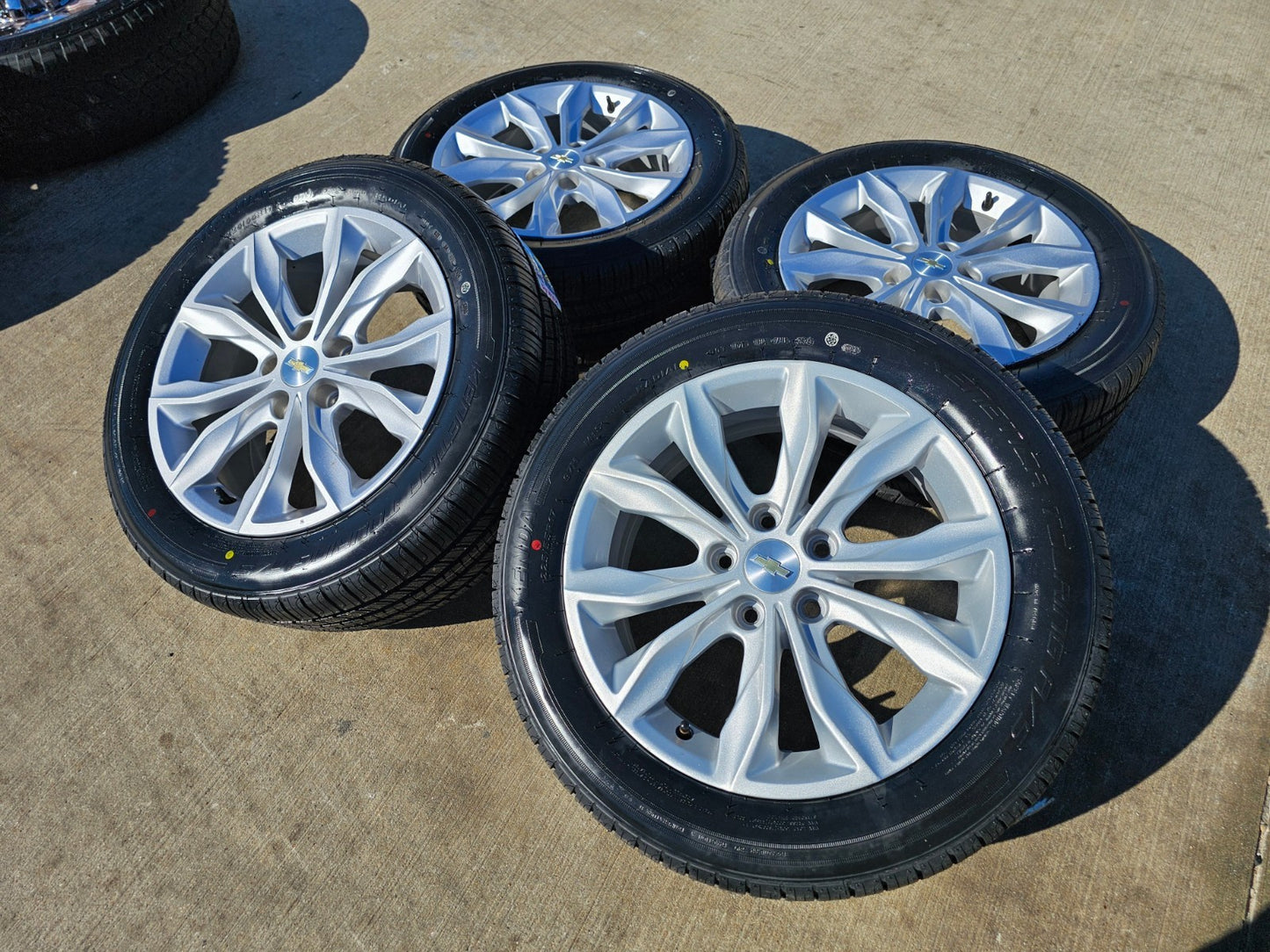 17" Chevy Malibu OEM wheels rims 5894 tires Impala GMC Terrain Equinox 5x120