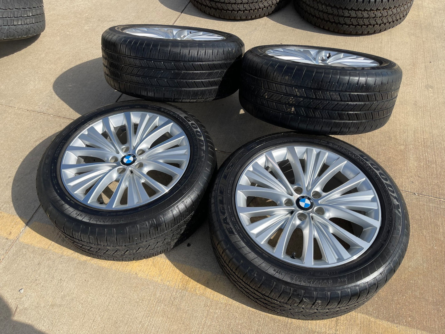 19" BMW OEM X5 86047 Style 448 wheels rims tires SET 2014 2015 2016 2017 2018