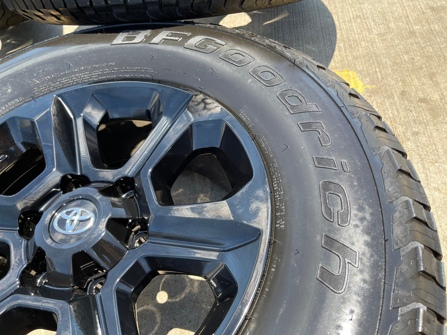 17" 4Runner Toyota Tacoma OEM black wheels rims 75153 FJ 2022 2023 2024 NEW