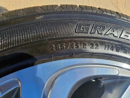 (1) 22" Lincoln Navigator BLACK LABEL OEM 10497 rim wheel 2022 2023 2024 GENERAL