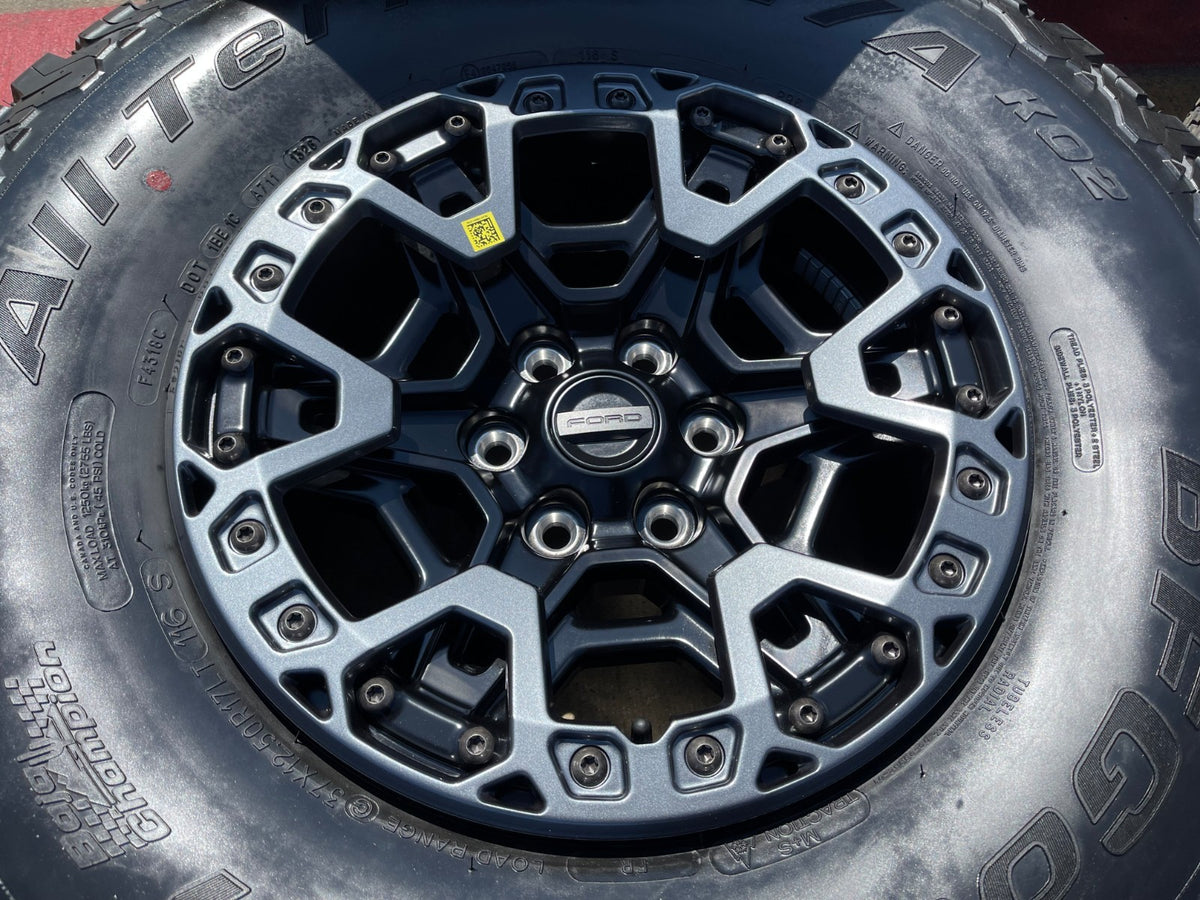 17" Ford F-150 Raptor R OEM BEADLOCK rims wheels 2025 2026 2027 BFG 37" NEW