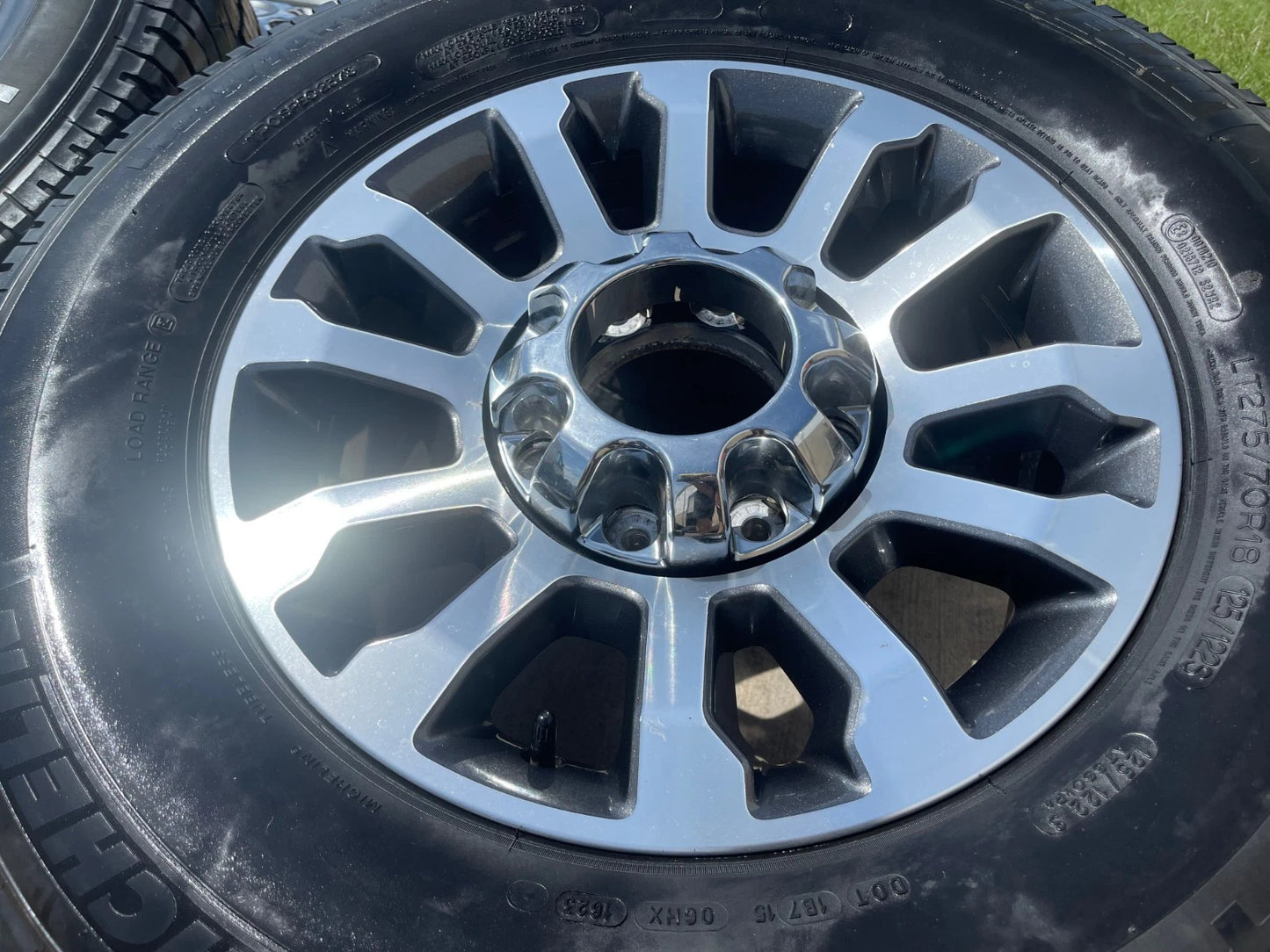 18" Ford F-250 F-350 OEM Lariat FX-4 rims wheels 10289 tires MICHELIN