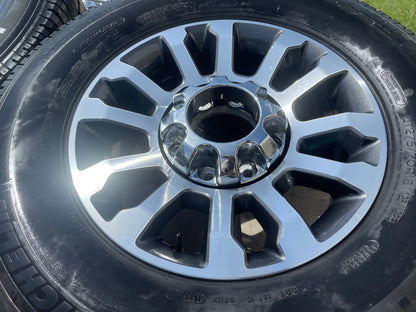 18" Ford F-250 F-350 OEM Lariat FX-4 rims wheels 10289 tires MICHELIN