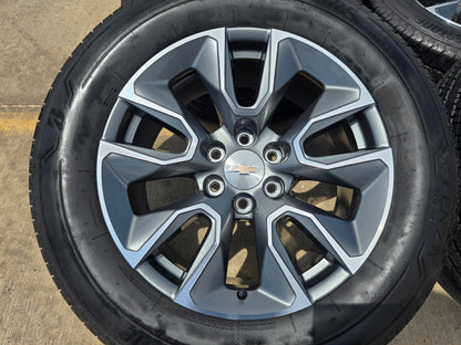 20" Chevy Silverado 1500 Tahoe OEM 5915 5916 wheels rims 2026 BRIDGESTONE NEW