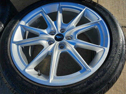19" Ford Mustang Stealth GT OEM 10597 95759 wheels rims 2024 2025 2026 SET NEW