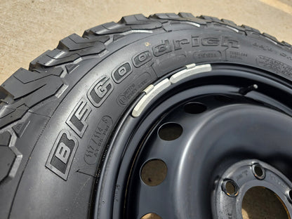 NEW 18" INEOS Grenadier OEM (1) steel wheel rim tire BFG KO2 A/T FITS 2022-2027