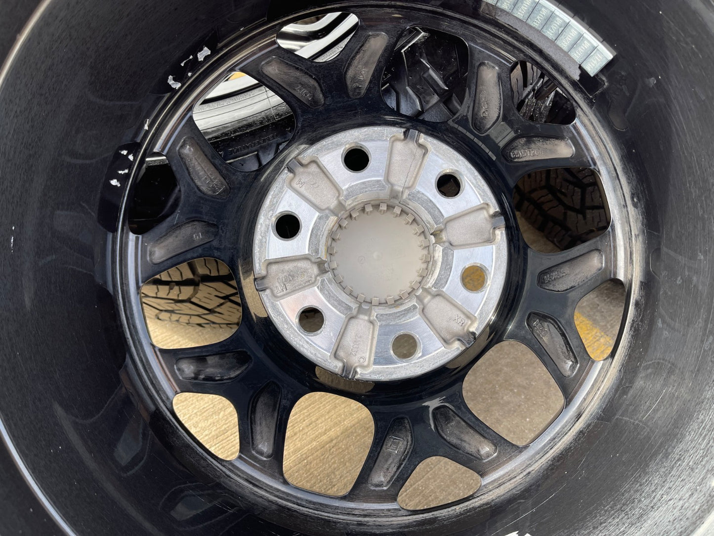 (5) 18" AEV SALTA GMC Sierra AT4X Chevy Silverado OEM rims wheels TOYO A/T3