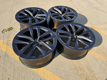 21" Tesla Model S OEM 210077 210078 PLAID wheels rims 2024 2025 2026 2027 SET