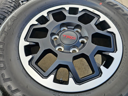 17" Toyota Tacoma 4Runner TRD OEM 42611 95893 10638 wheels rims 2025 BFG NEW