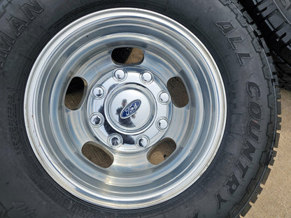 17" Ford F-350 Dually OEM 10477 10478 rims wheels 2024 2025 2026 IRONMAN A/T NEW