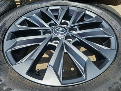 20" Toyota Land Cruiser OEM wheels rims 94057 Tundra Sequoia SET 2024 2025 2026