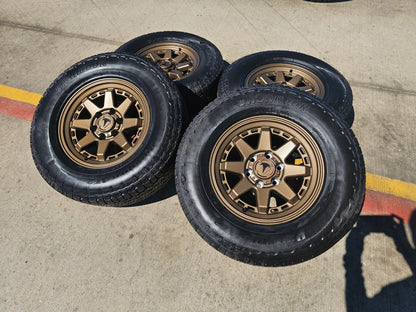 17" 4Runner Toyota Tacoma OEM BRONZE wheels rims FJ HANKOOK DYNAPRO A/T2 NEW