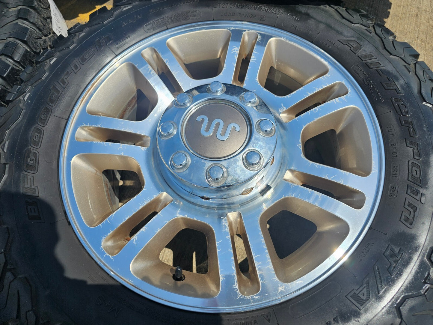 20" Ford F-250 F-350 OEM 3951 3845 KING RANCH rims wheels tires BFG KO2 A/T