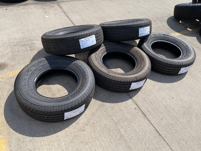 (5) 255/70/16 Bridgestone Dueler H/T tires Jeep Wrangler Bronco Colorado NEW