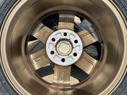 17" Ford F-150 OEM BRONZE Tremor rims wheels tires 10339 FALKEN A/T3 NEW