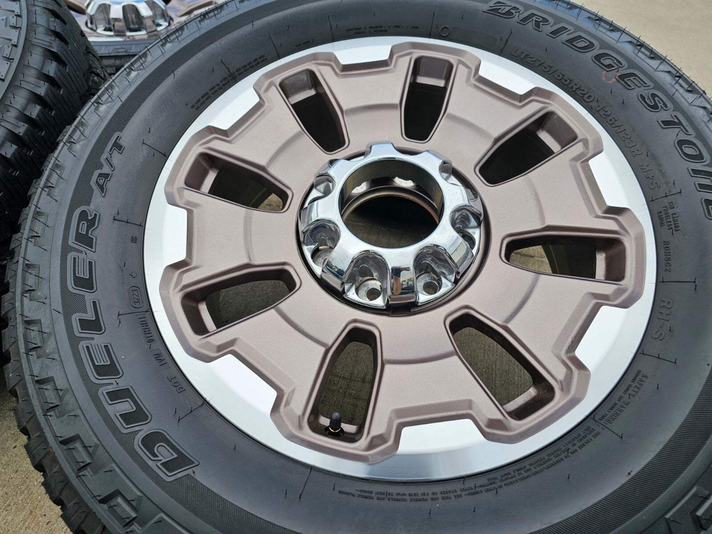 20" Ford F-250 F-350 OEM 10487 KING RANCH tan wheels rims 2024 2025 2026 NEW