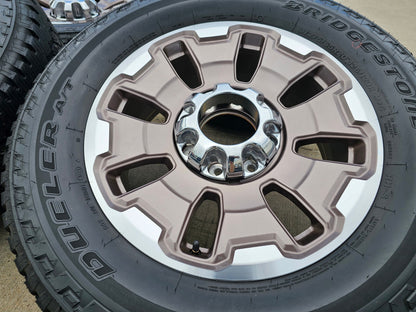 20" Ford F-250 F-350 OEM 10487 KING RANCH tan wheels rims 2024 2025 2026 NEW