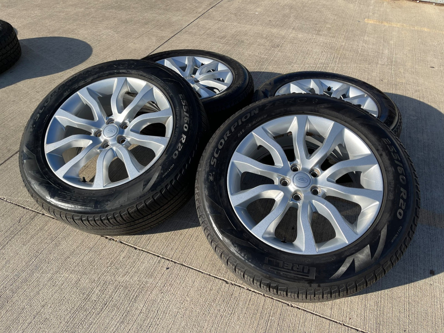 20" Land Rover Defender OEM 72252 wheels rims Range Rover tires