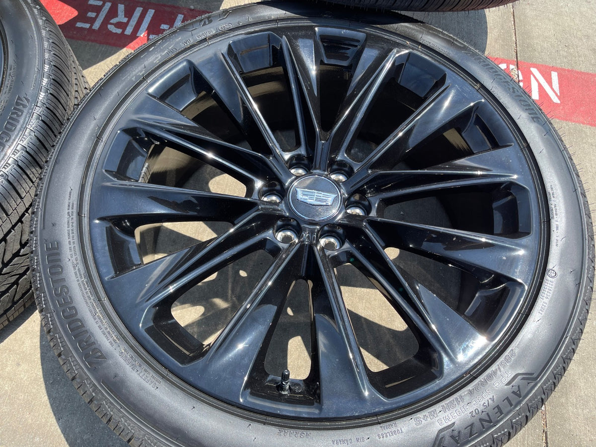 24" Cadillac Escalade V OEM ONYX wheels rims 2023 2024 2025 2026 2027 NEW
