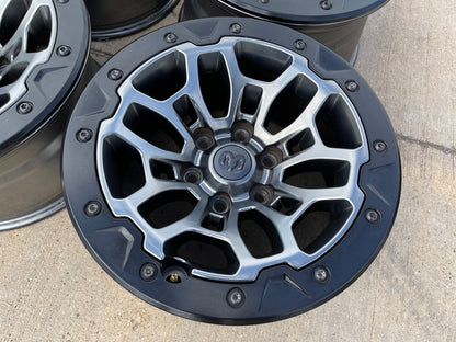 18" Dodge Ram 1500 TRX Beadlock OEM 2735 RHO wheels rims SET 2025 2026 2027 NEW