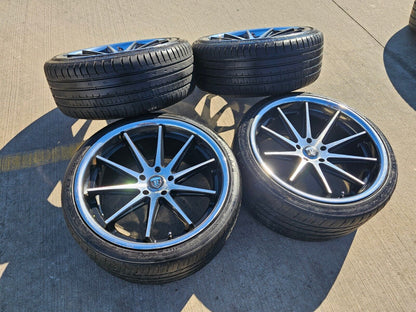 20" Rohana RC10 wheels rims Mustang Accord Camry Q50 Q60 Q70 5x114.3 5x4.5