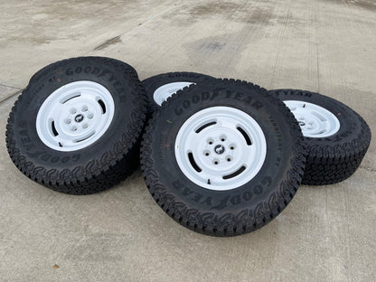 17" Ford Bronco HERITAGE Limited Edition wheels rims white 2025 2026 NEW 35"