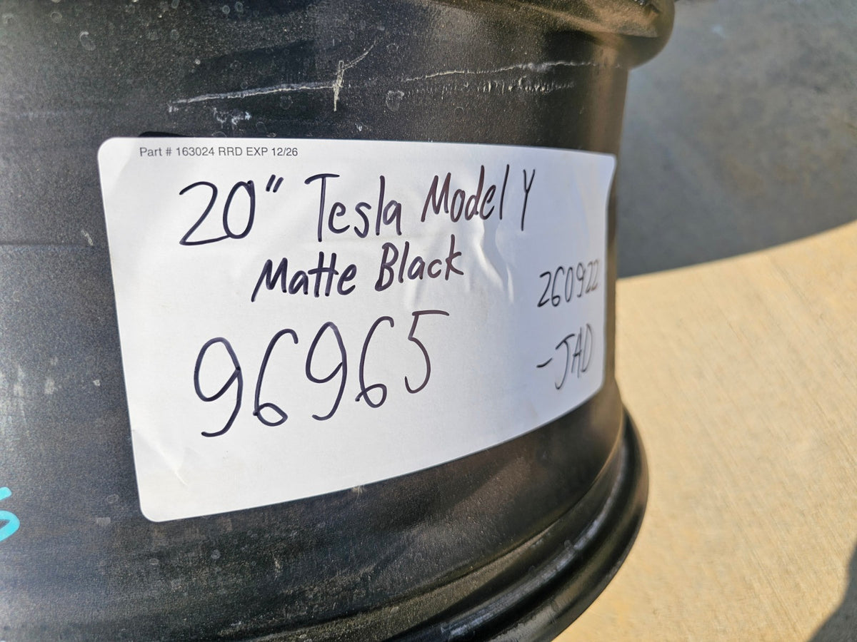 20" 20x9.5 Tesla Model Y OEM INDUCTION 96965 wheel rim 2021 2022 2023 2024 2025