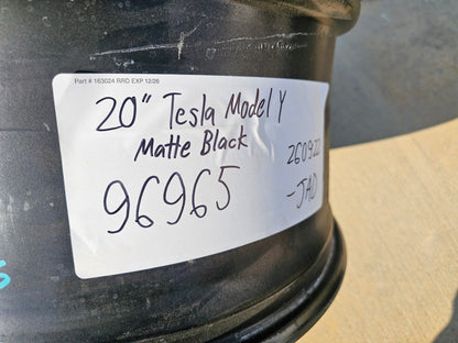 20" 20x9.5 Tesla Model Y OEM INDUCTION 96965 wheel rim 2021 2022 2023 2024 2025