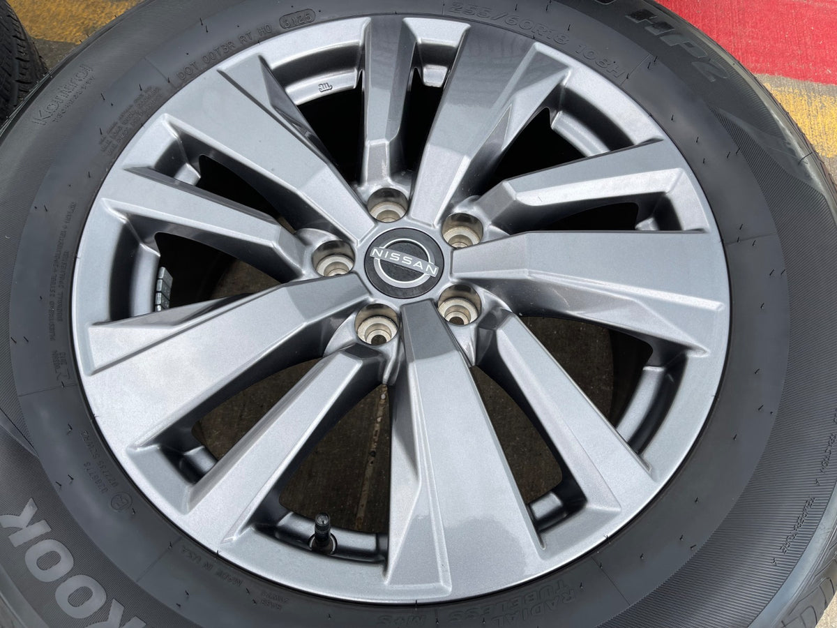 18" Nissan Pathfinder Murano FX35 FX45 QX60 OEM 62843 wheels rims 2023 2024 2025