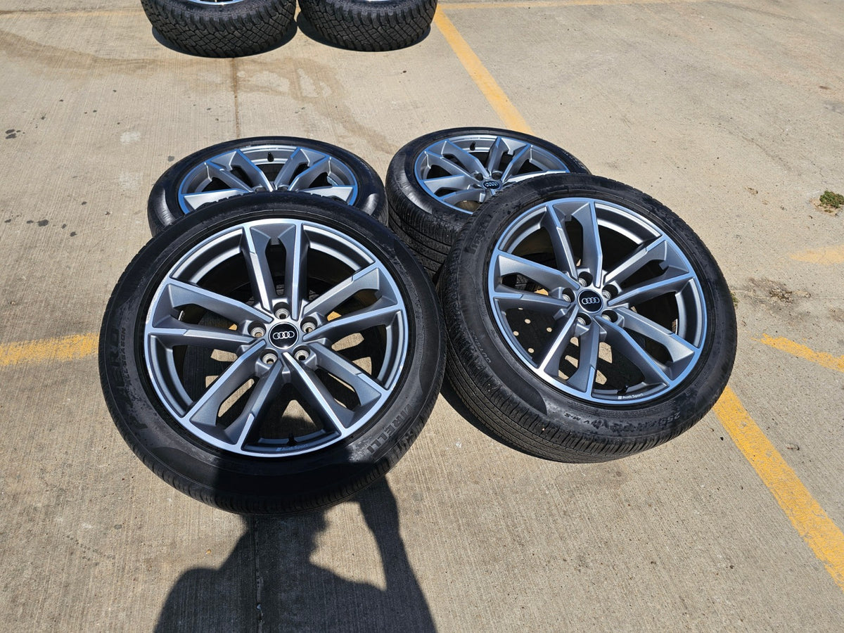 19" Audi Q3 wheels rims OEM 95589 Q5 Q7 Q8 SQ5 SQ3 RS S SET