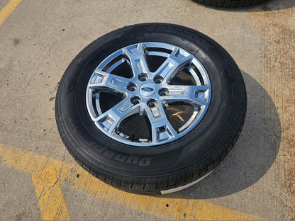 18" Ford F-150 Expedition OEM chrome rim wheel tire 10343 spare 2024 2025 2026