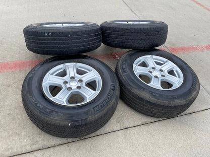 17" Jeep Wrangler Rubicon OEM wheels rims 9216 Gladiator tires MICHELIN