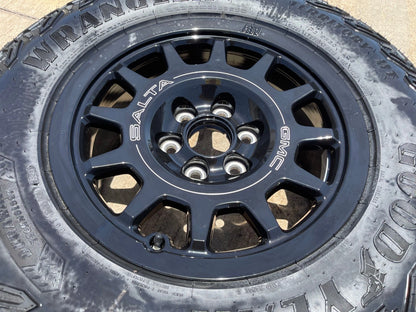 (1) 18" AEV SALTA GMC Sierra AT4X Chevy Silverado OEM rim wheel 2024 2025 NEW