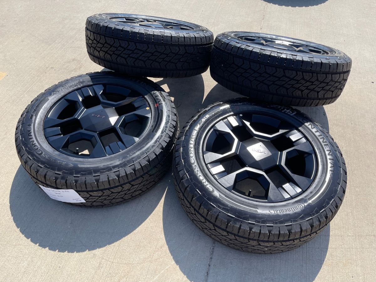 18" Kia Telluride X-PRO OEM wheels rims Sorento Sedona CONTINENTAL 2026 2027 NEW