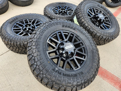 20" Ford F-250 F-350 OEM Black rims wheels tires 10201 TREMOR 2024 2025 NEW 37"