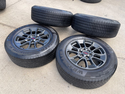 20" Toyota Tundra TRD OEM wheels rims 95314 65196 Sequoia gray GOODYEAR