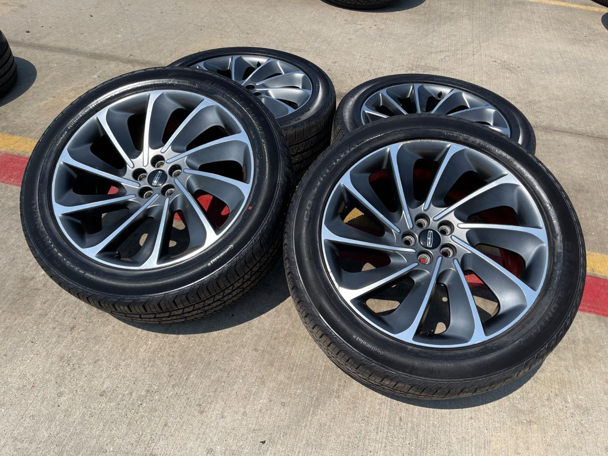 21" Lincoln Nautilus MKX Continental MKC rims wheels OEM 10218 Edge SET