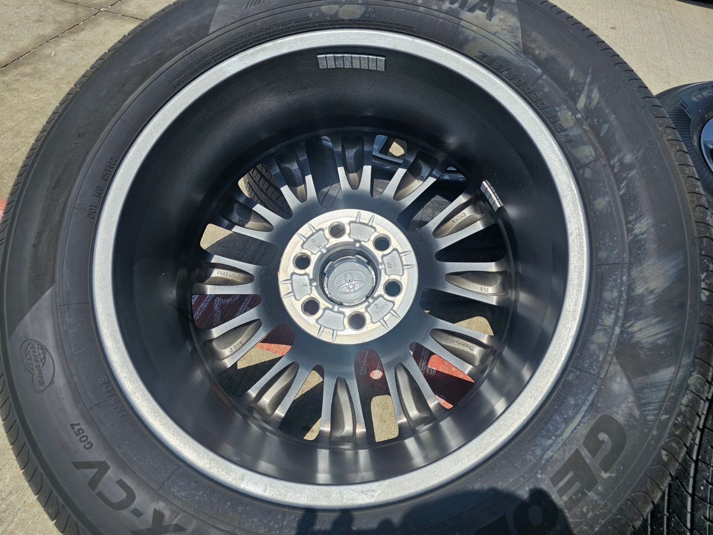 20" Toyota Land Cruiser OEM wheels rims 94057 Tundra Sequoia 2024 2025 2026