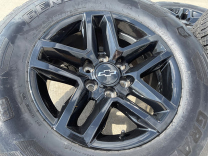 18" Chevy Silverado ZR2 Tahoe TRAIL BOSS Sierra OEM 5911 wheels rims GENERAL A/T